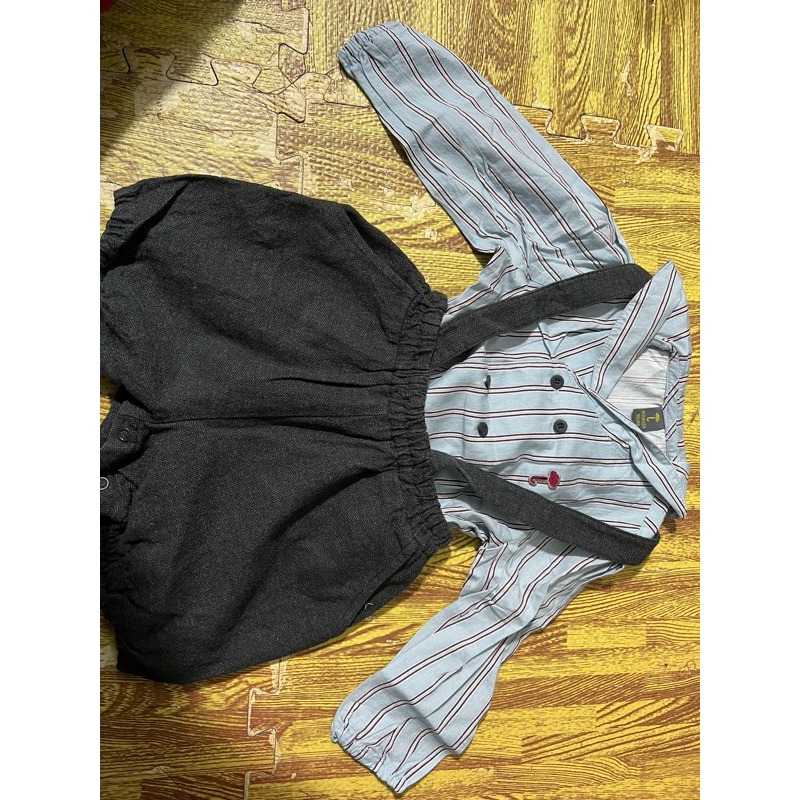 Set yếm moimoln hàng may lại size 100 used