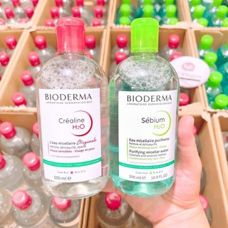 Nước Tẩy Trang Bioderma Crealine/ Sebium