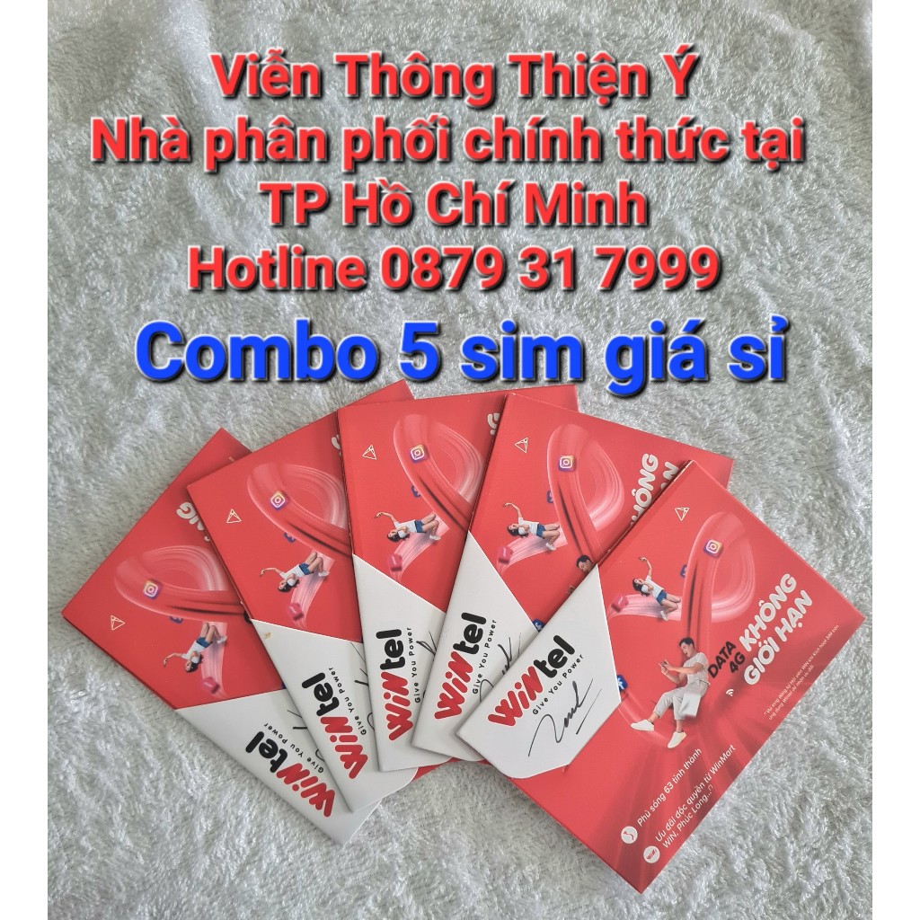 SIM WINTEL WIN69P - WIN89P COMBO 5 SIM{ GIÁ SỈ }