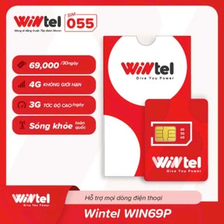 SIM WINTEL WIN69P - WIN89P COMBO 5 SIM{ GIÁ SỈ }
