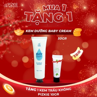 Kem Dưỡng Ẩm Giảm Nứt, Nẻ, Giúp Tái Tạo Da PIZKIE BABY CREAM 50gr