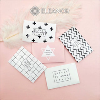 Khăn lau bạc loại mịn Eleanor Accessories làm sáng bóng trang sức phụ kiện trang sức bạc 0933