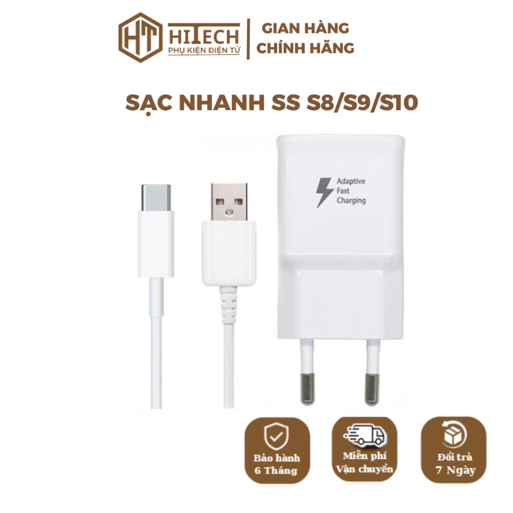 Bộ Sạc Nhanh S10 Cho SS, Cáp Type C, Sạc Ổn Định, An Toàn - HITech