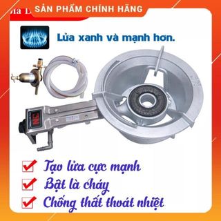  Bếp ga khè công nghiệp Gado 3N   Hisami Công suất mạnh Lửa xanh Bảo hành chính hãng 