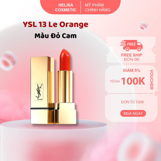 Son ysl 13 le orange màu đỏ cam