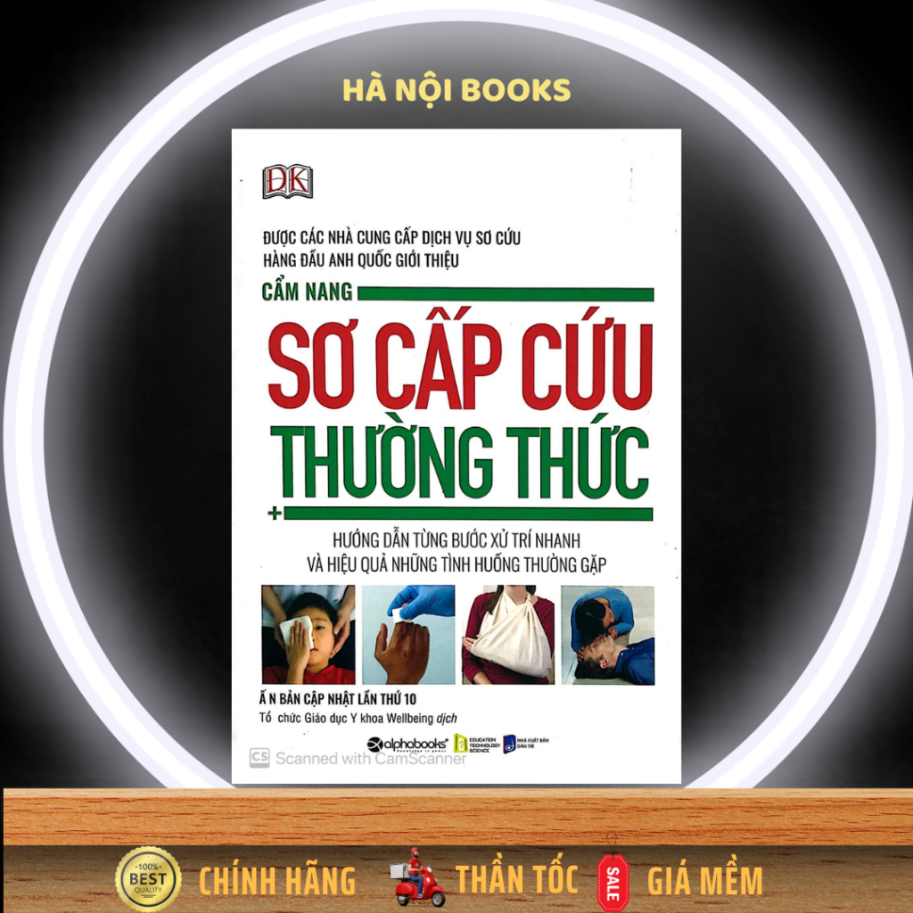 Sách - Cẩm nang sơ cấp cứu thường thức - Alphabooks