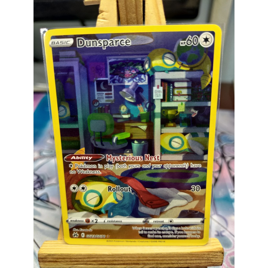 [KW2 Pokemon] [EN] Thẻ Pokemon Dunsparce - GG23/GG70 - Holo Rare