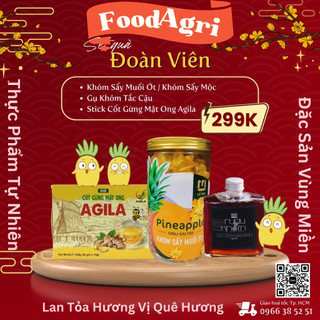 Set đoàn viên bộ hộp giỏ quà biếu tặng tết 2024 foodagrivn combo ý nghĩa sang trong cho công ty nhân viên đối tác bố mẹ.
