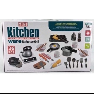 BỘ NẤU ĂN KITCHEN PLAY SET – 36 MÓN .