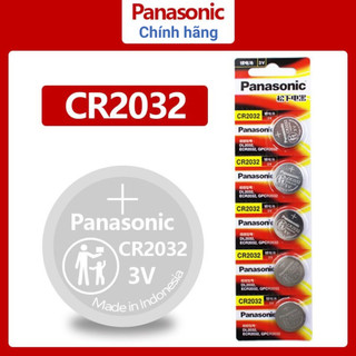 Pin cúc áo - cmos panasonic cr2032 1 viên/vỉ 5 viên