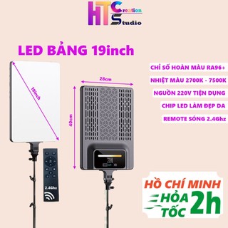 Bộ Đèn LED Bảng Studio 19 inch chụp ảnh quay phim, làm nail trang điểm chip led quang học làm đẹp da