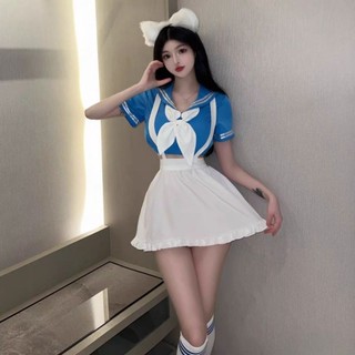 Váy cosplay nữ sinh đồ ngủ quyến rũ
