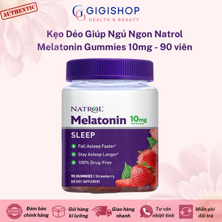 Kẹo Dẻo Giúp Ngủ Ngon Natrol Melatonin Gummies