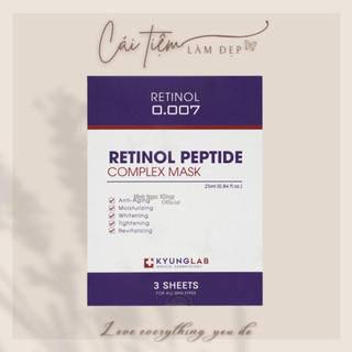 Mặt Nạ Hàn Quốc Retinol 0.007 KyungLab Retinol Peptide Complex