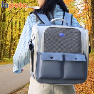 Balo mèo vận chuyển chó thú cưng thỏ cỡ lớn thoáng mát BL-04 Lapeta