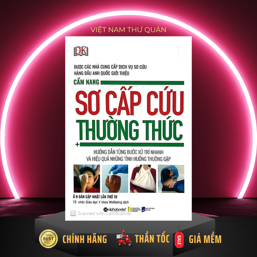 Sách - Cẩm Nang Sơ Cấp Cứu Thường Thức - AlphaBooks