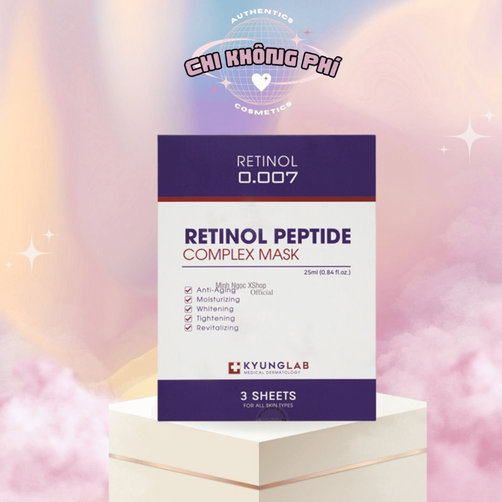 Mặt Nạ Retinol 0.007 KyungLab Retinol Peptide Complex Mask