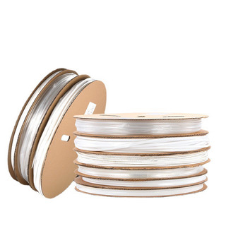   Nguyên cuộn  Ống gen co nhiệt 10mm 6mm 4mm 5mm 7mm 8mm màu trắng và trong suốt - 100 mét 