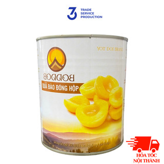 Đào ngâm thái lan boddob thái lan - ngon tươi giòn - 820g