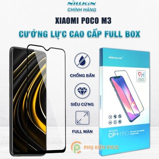 Cường lực Xiaomi Poco M3 chính hãng Nillkin Amazing CP+ Pro - Dán màn hình Xiaomi Poco M3