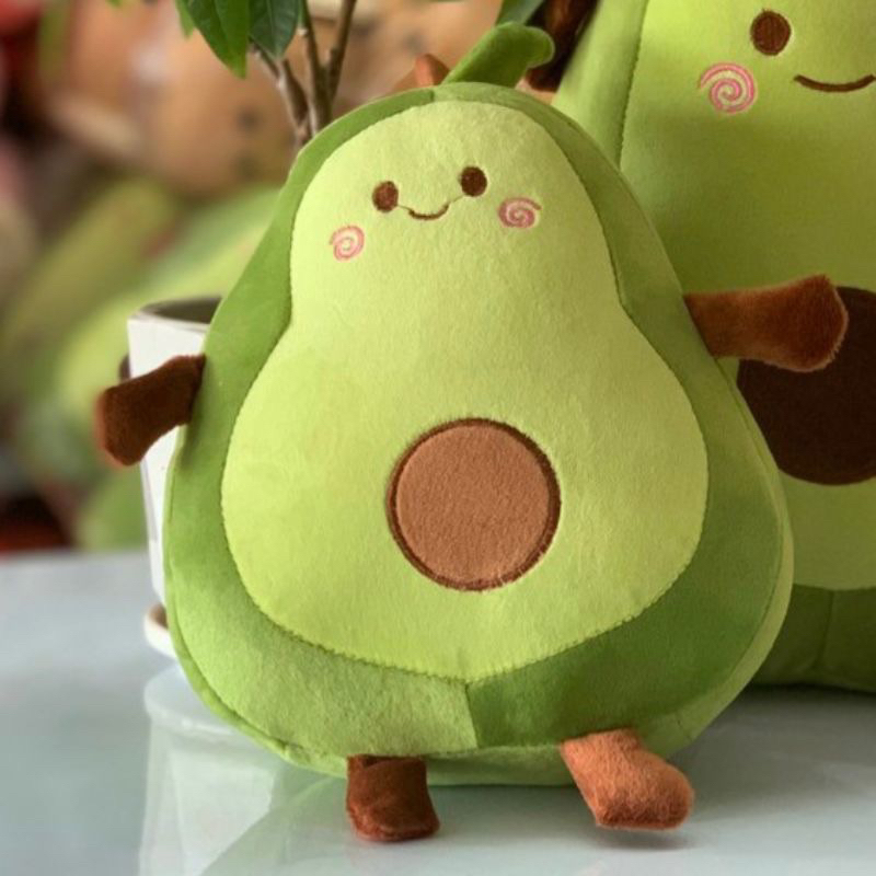 gấu bông quả bơ