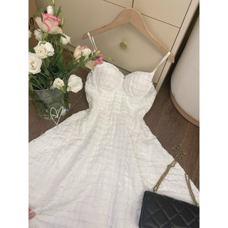 [DTB] Đầm maxi gấm 2 dây
