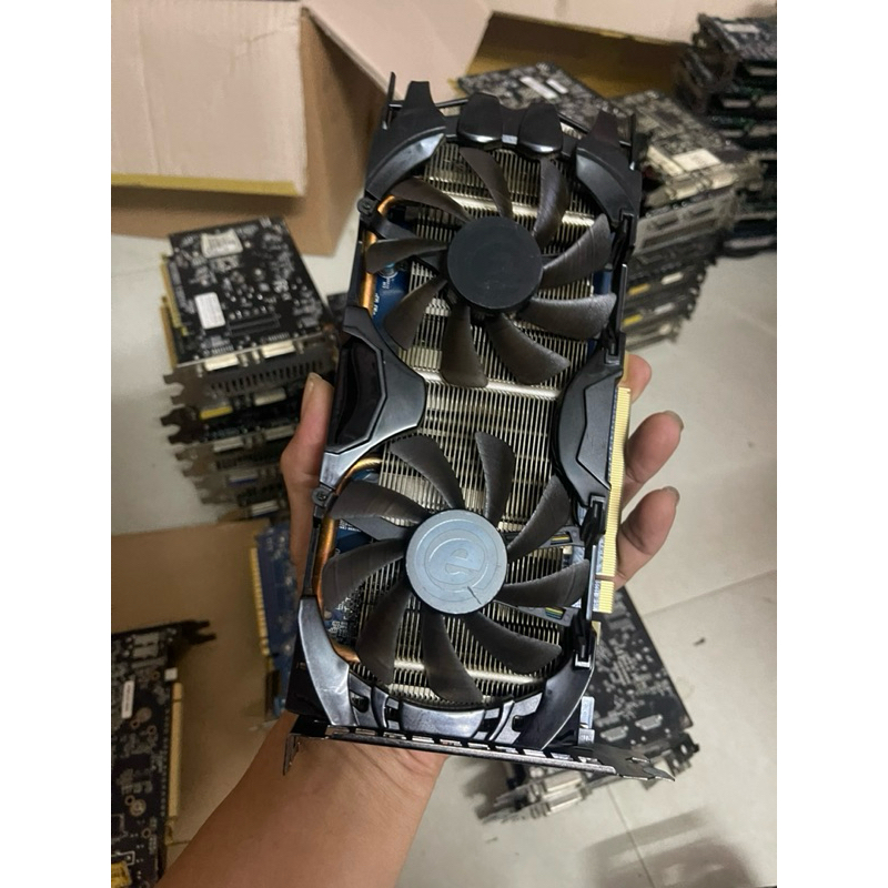 Vga - Card màn hình gtx650ti 1gb ddr5 có nguồn phụ hàng tháo máy