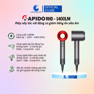 Máy sấy tóc rapido rhd – 1400lm - hàng chính hãng