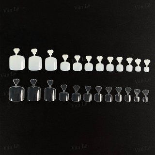móng úp chân hsm phom chuẩn đủ size