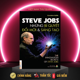 Sách AlphaBooks - Steve Jobs: Những bí quyết đổi mới và sáng tạo