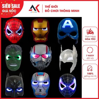 CÓ PHÁT SÁNG - Mặt Nạ Siêu Nhân Phát Sáng Trong Avengers Biệt Đội Siêu Anh Hùng