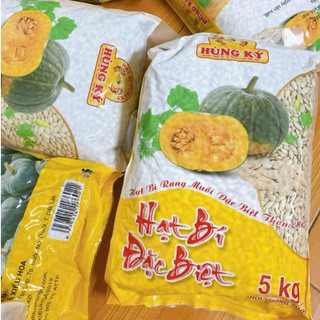 Hạt Bí Rang Muối Hùng Ký Túi 500gr
