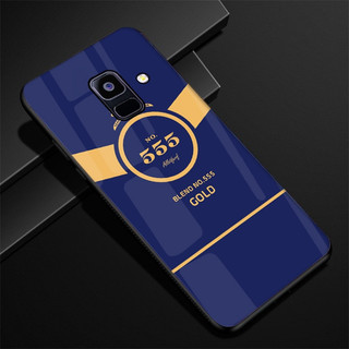 ốp Lưng SAMSUNG J8 2018, A6 PLUS Mặt kính cường cao cấp, thiết kế độc quyền