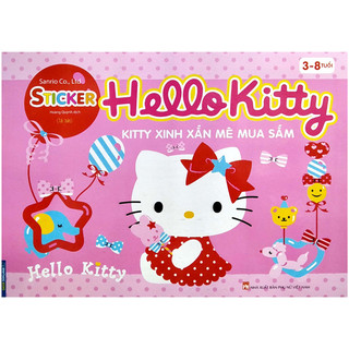 Sách - Hello Kitty - Kitty xinh xắn mê mua sắm - tái bản