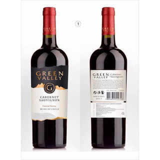 Vang chile green valley cs 750ml