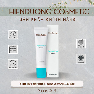 Kem dưỡng Retinol OBA 0.5% và 1% 28g | Kem dưỡng tái tạo da căng bóng, cải thiện tone da, da mềm mịn, trẻ trung