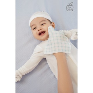 [CHÍNH HÃNG] Set 5 khăn sữa sợi tre lụa mềm mại (30x30) La Pomme