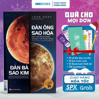 Sách đàn ông sao hỏa đàn bà sao kim - thấu hiểu phụ nữ đàn ông hay, giữ hạnh phúc gia đình, tình yêu