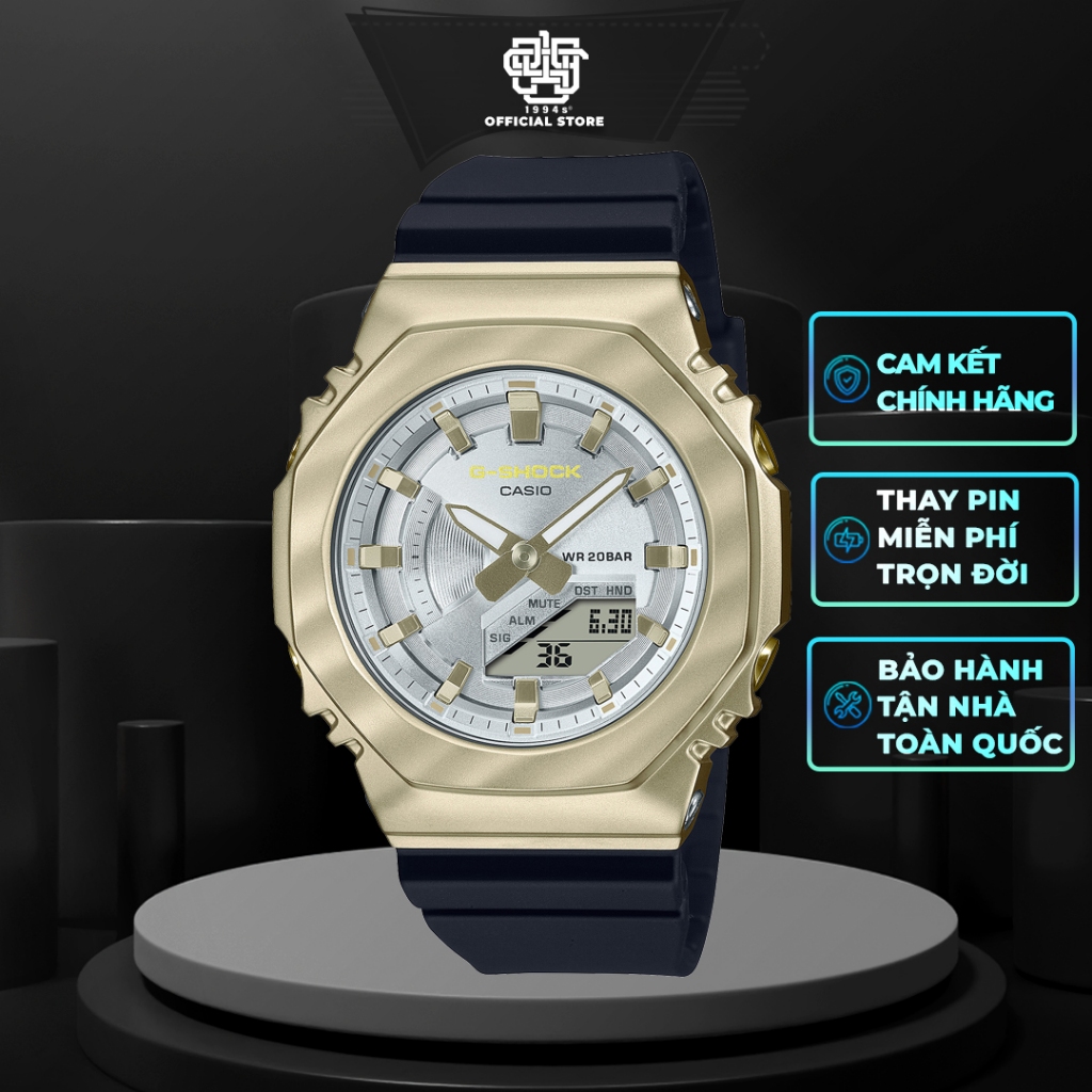 Đồng Hồ Nam/Nữ CASlO G-SHOCK GM-S2100BC-1A Hàng Chính Hãng