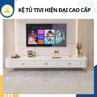 Tủ tivi mặt kính cường lực, Kệ tủ tivi, Kệ tivi bọc da cao cấp, Kệ tivi phòng khách hiện đại sang trọng