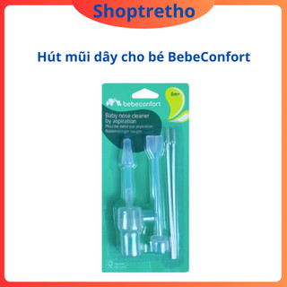 Hút mũi dây cho bé BebeConfort, cho bé từ sơ sinh, chất liệu silicon mềm, dễ sử dụng