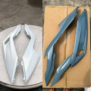 Lườn dưới trắng & xanh xi măng vario & click