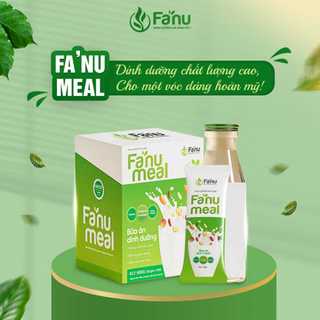 Combo 4 hộp Sữa hạt bổ sung dinh dưỡng Fanu Meal hỗ trợ giảm cân, thay thế bữa ăn dinh dưỡng