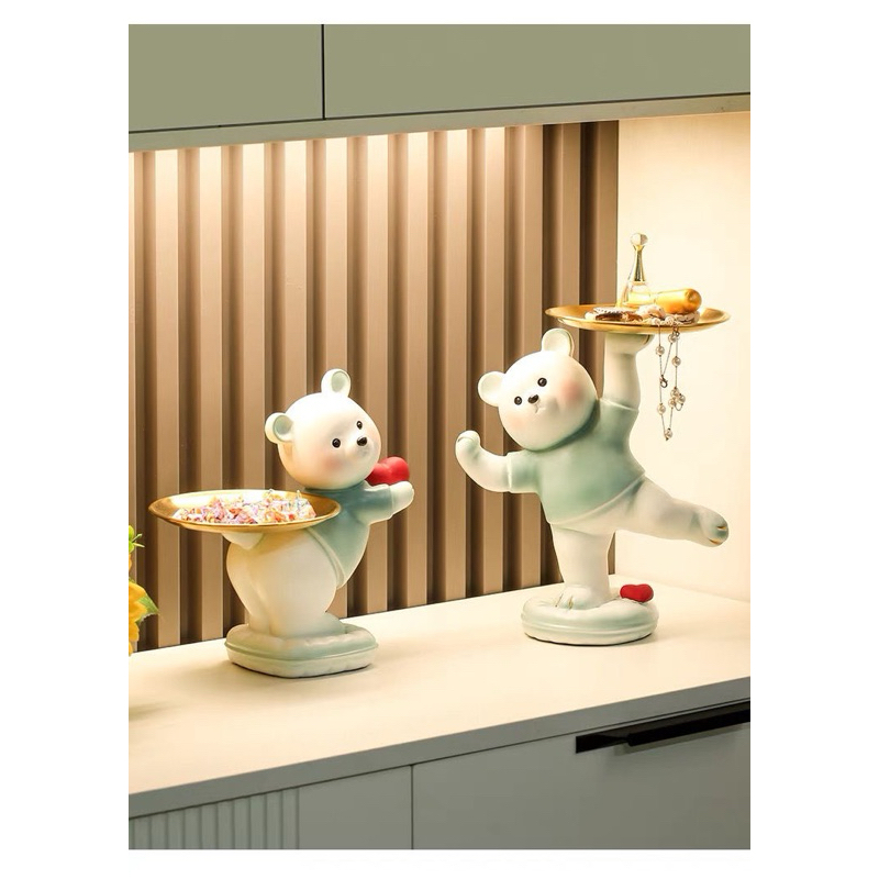 Khay Đựng Chìa Khóa Lối - GẤU để chìa khoá, mỹ phẩm