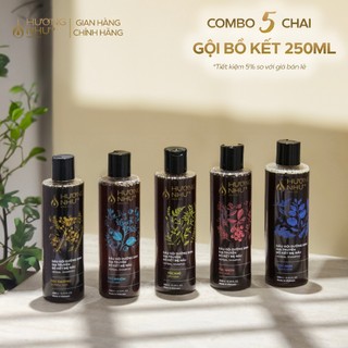 [COMBO TIẾT KIỆM] 5 chai dầu gội bồ kết Hương Như - 250ml [ĐƯỢC CHỌN PHÂN LOẠI]