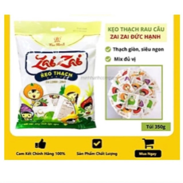 Kẹo thạch Zaizai Đức Hạnh mix vị gói 1kg