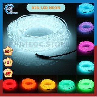 Dây đèn LED neon 1/3/5M trang trí tiệc sân vườn Nguồn pin, nguồn USB hoặc nguồn dây nối