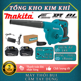 Máy thổi bụi pin Makita - Máy thổi bụi hút bụi 2 chiều công suất lớn bảo hành 36 tháng