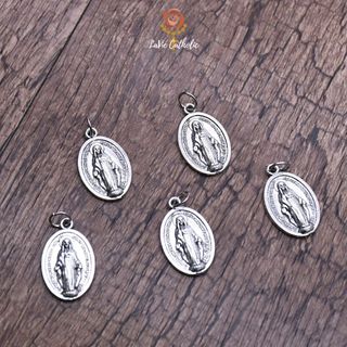 Mặt dây đức mẹ ban ơn. hợp kim đúc thủ công. mm4029.