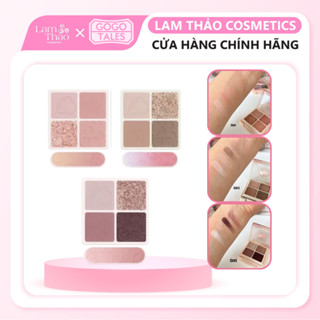 Bảng Mắt 2 Tầng 4 Ô Màu Kèm Phấn Má Gogo Tales Amoy Likes Blush Eyeshadow Palette